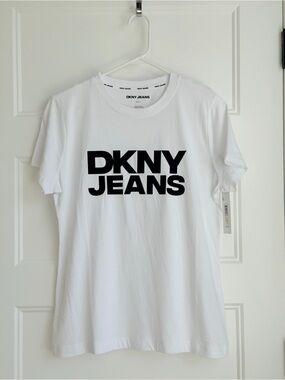 DKNY women’s white shirt short sleeves